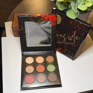 IBY Beauty Fireside Eyeshadow Palette 9 Shades Warm Neutrals